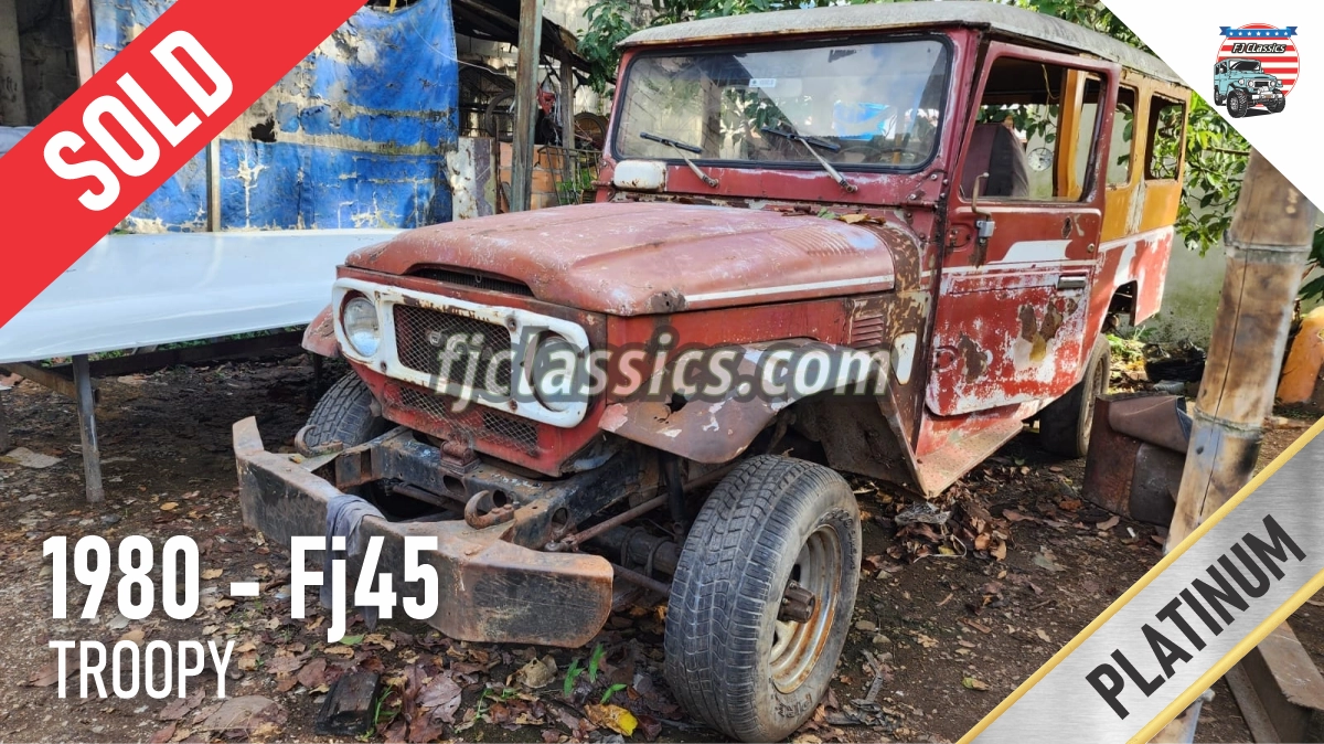 1980 Toyota Land Cruiser Fj45 Troopy: The Cúcuta | Fj Classics